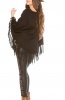 CARDIGANE / PONCHO - Poncho Cara Black