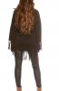 CARDIGANE / PONCHO - Poncho Cara Black