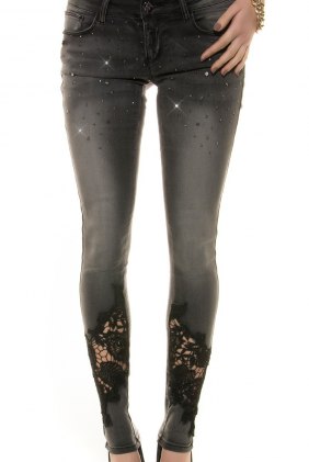 Blugi Hanah Black din Colectia de PANTALONI / BLUGI
