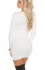 ROCHII TRICOT - Rochie tricot Carry White