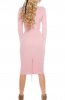 ROCHII TRICOT - Rochie tricot Alaya Antique Pink