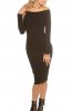 ROCHII TRICOT - Rochie tricot Roberta Black