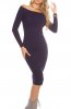 ROCHII TRICOT - Rochie tricot Roberta Dark Blue