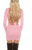 ROCHII TRICOT - Rochie tricot Rosaly Pink