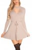 ROCHII TRICOT - Rochie tricot Daka Cappuccino