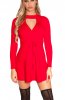 ROCHII TRICOT - Rochie tricot Daka Red