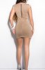 SCOASE DIN STOC - Rochie de club Desiree Beige