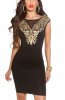 ROCHII ELEGANTE - Rochie eleganta cu broderie Latya Black