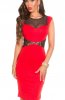 ROCHII ELEGANTE - Rochie eleganta cu dantela Ava Red