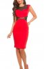 ROCHII ELEGANTE - Rochie eleganta cu dantela Ava Red