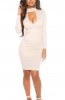 ROCHII ELEGANTE - Rochie eleganta Arya Beige