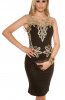 ROCHII ELEGANTE - Rochie eleganta cu broderie Brysa Black