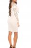 ROCHII ELEGANTE - Rochie eleganta cu dantela Aura Beige