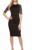 ROCHII ELEGANTE - Rochie eleganta cu dantela Danika Black