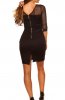 ROCHII ELEGANTE - Rochie eleganta cu broderie Tyana Black