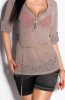 SCOASE DIN STOC - Bluza Kamy Taupe