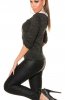 DE VARA - Pulover Retro Black