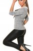 DE VARA - Pulover Retro Grey