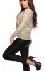 DE VARA - Pulover Regan Beige