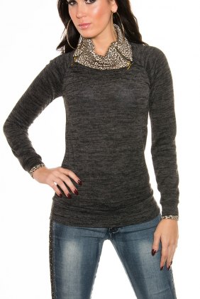 Pulover Nora Black din Colectia de DE IARNA
