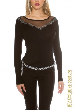 Pulover Aliana Black - Magazin online haine de dama Fashion