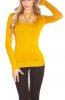 PULOVERE / CARDIGANE - Pulover Loretta Mustard