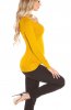 PULOVERE / CARDIGANE - Pulover Loretta Mustard
