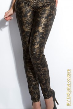 Pantaloni Joly Black Gold - Magazin online haine de dama Fashion