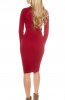 ROCHII TRICOT - Rochie tricot Alexia Bordeaux