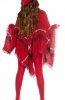 CARDIGANE / PONCHO - Poncho Kora Red