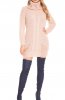 ROCHII TRICOT - Rochie tricot Zalfa Antique Pink