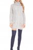 ROCHII TRICOT - Rochie tricot Zalfa Gri