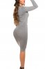 ROCHII TRICOT - Rochie tricot Veronique Grey