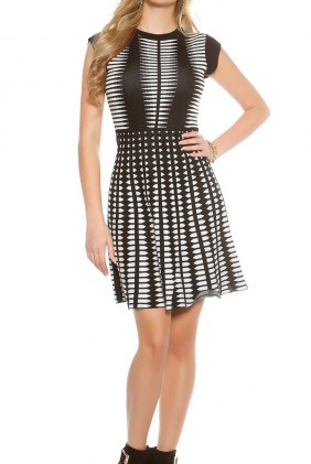 Rochie tricot Erys White din Colectia de ROCHII TRICOT