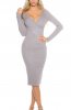 ROCHII TRICOT - Rochie tricot Rydel Grey