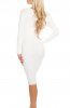 ROCHII TRICOT - Rochie tricot Rydel White