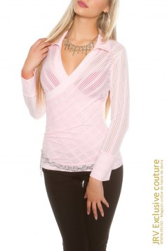 Bluza Danette Pink - Magazin online haine de dama Fashion