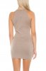 ROCHII TRICOT - Rochie tricot Ranya Cappuccino