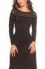 STOC EPUIZAT - Rochie tricot Andona Black