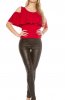 BLUZE - Top Florence Bordeaux