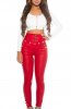 PANTALONI / BLUGI - Pantaloni Ingrid Red