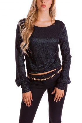 Bluza Talisha Black din Colectia de BLUZE