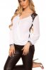 BLUZE - Bluza Kony White