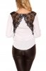 BLUZE - Bluza Kony White