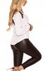 BLUZE - Bluza Kony White