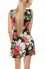 SCOASE DIN STOC - Rochie de zi Tyna Black-Fuchsia