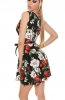 SCOASE DIN STOC - Rochie de zi Tyna Black-Red