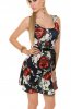 SCOASE DIN STOC - Rochie de zi Flower Navy