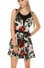 SCOASE DIN STOC - Rochie de zi Tyna White-Red