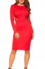ROCHII OFFICE / DE ZI - Rochie de zi Anemona Red